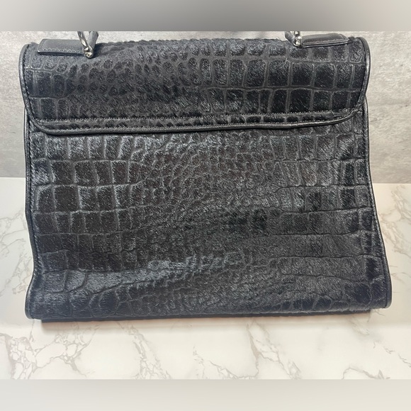 Talbots black calf fur and leather - Picture 2 of 7